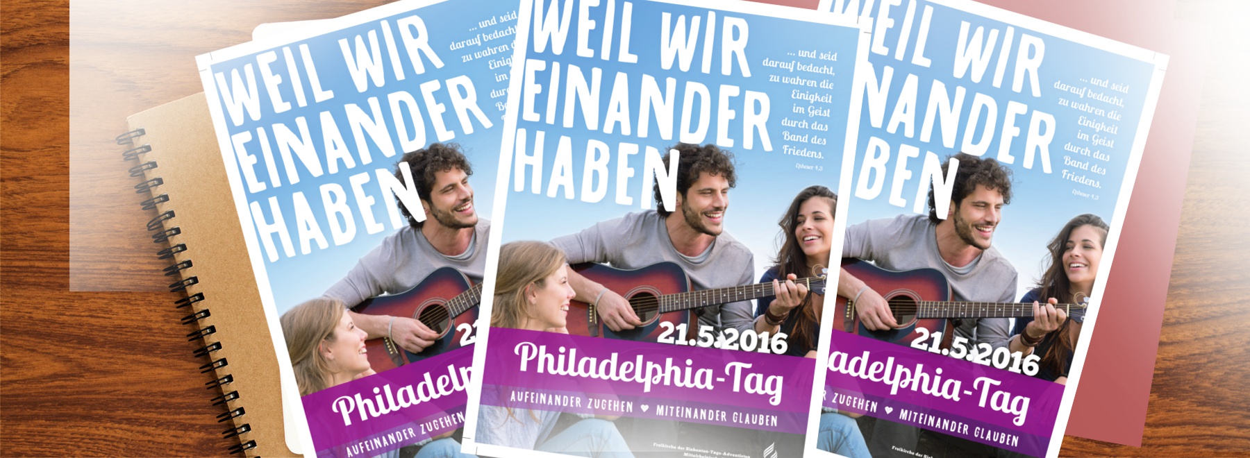 21. Mai: Philadelphia-Tag in der Adventgemeinde Frankfurt-Zentrum