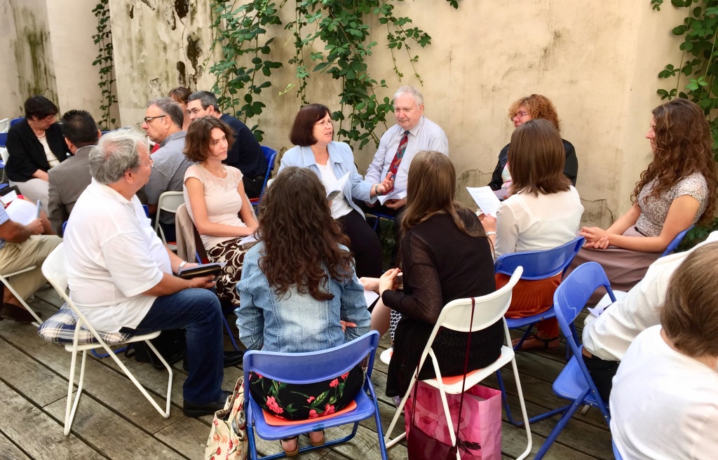 Kirche als Übungsplatz