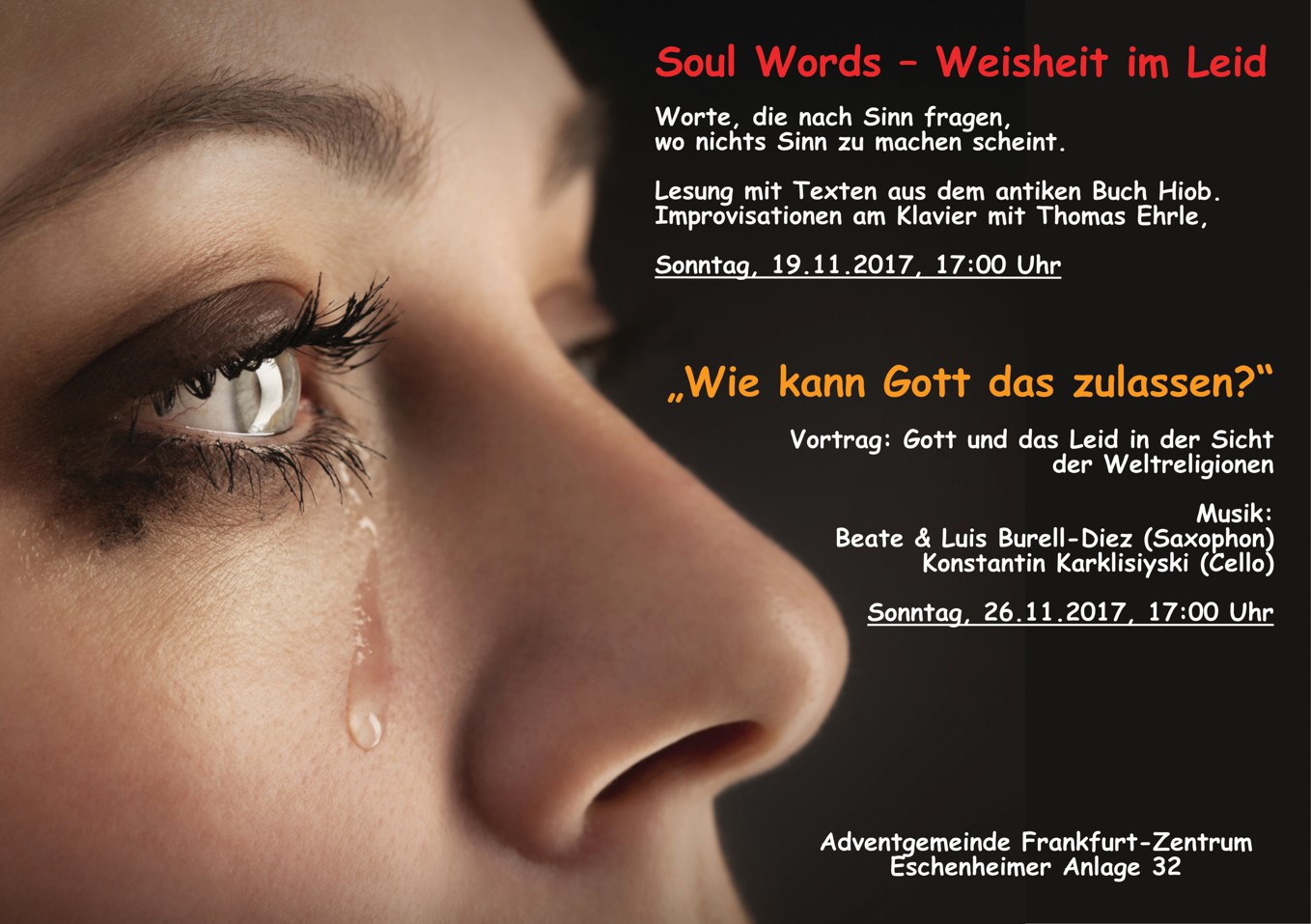 „Warum lässt Gott das zu?“