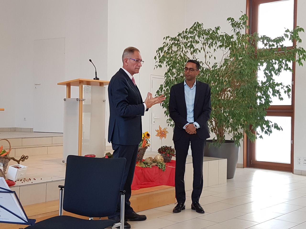 Begrüßung und Dank