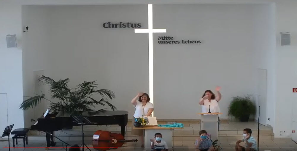 Gottesdienst Live-übertragung 8.8. 10-11 Uhr